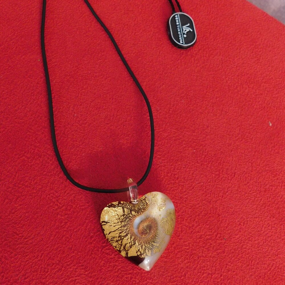Ladies Venetiaurum Murano Glass Necklace - Made in Italy